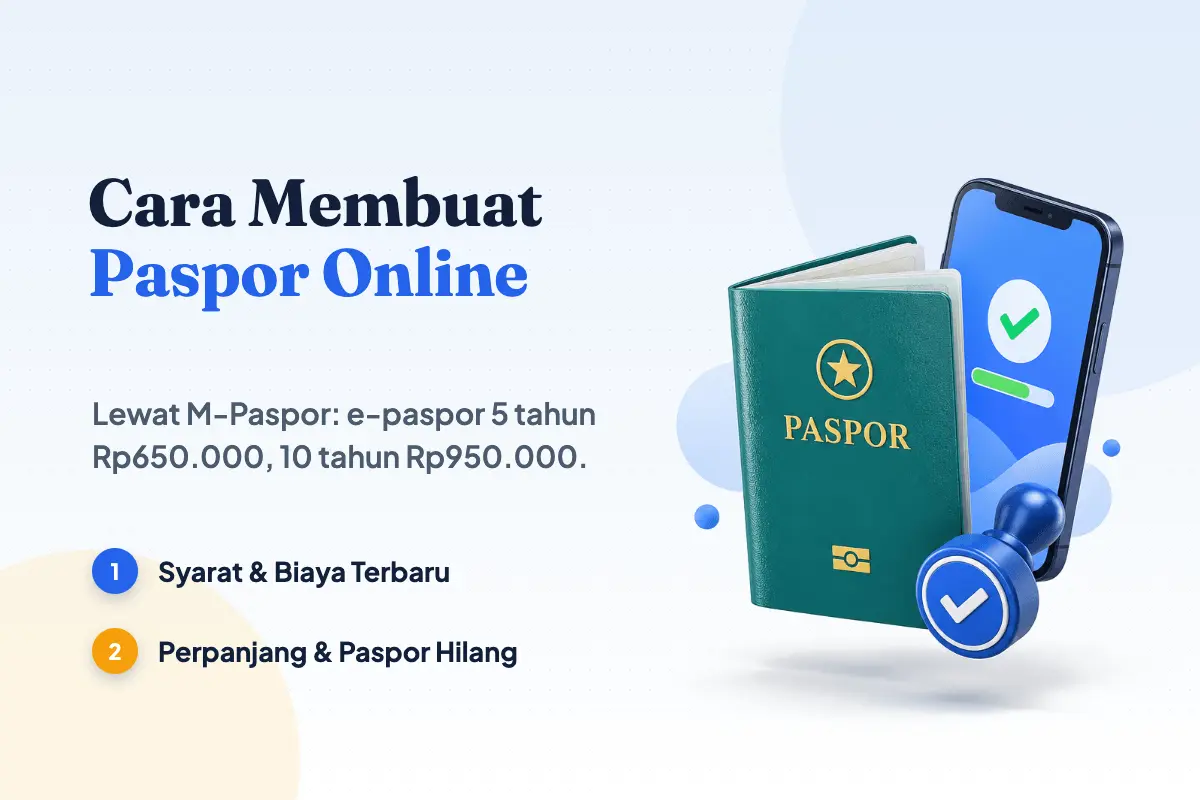 Cara Membuat Paspor Online lewat M-Paspor (Syarat & Biaya)